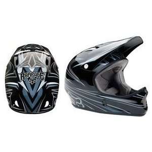  Fox Racing Rampage Helmet Medium Silver