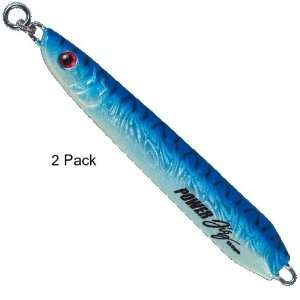   Butterfly Power Jig Lure 3.5oz Blue   2 Pack