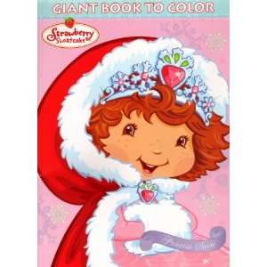   Strawberry Shortcake Giant Book to Color ~ Princess Snow Toys & Games