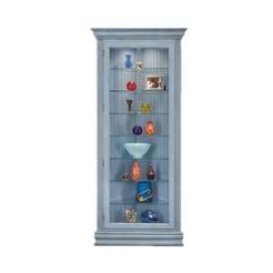  ColorTime Prism Corner Display Cabinet in Blue Kitchen 