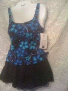 Le Clove One Piece Faux Skirtini NEW Size 20W NEW  
