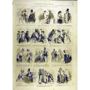 Cham Ball Opera Caricatures Comedy Sketches Print 