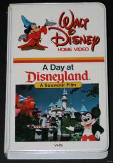 Disney Vintage   A Day at DisneyLand VHS 73VS RARE  