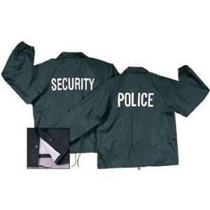  5x Black Lined Security Coaches Jacket