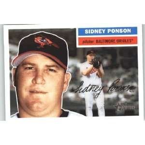  2005 Topps Heritage #269 Sidney Ponson   Baltimore Orioles 