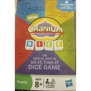  Cranium Dice Toys & Games