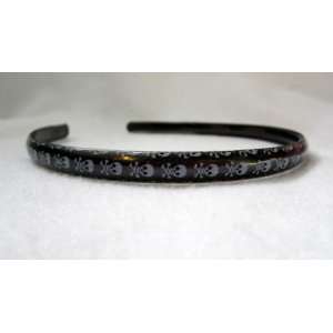  NEW Black Skull Headband, Limited. Beauty