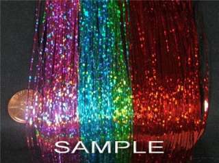   , 40 SPARKLE COLOR, HAIR TINSEL SHIMMERS, (1PACK),GLITTER  