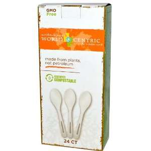  Corn and Talc Spoons, 24 Count