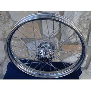21X2.15 40 SPOKE CUSTOM FRONT WHEEL FOR FXST HARLEY SOFTAIL AND DYNA 