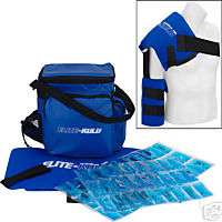 Blue Elite Kold Shoulder Ice Cold Wrap Pain Therapy Kit  