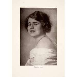  1931 Print Thelma Spear Concert Singer Ludwig Lewisohn 