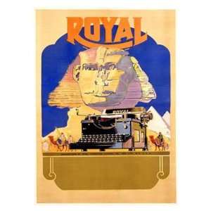 Royal Typewriter Company Giclee Poster Print by A. C. Arp, 44x60 
