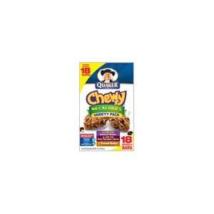 Quaker Chewy Variety Pack 18 Granola Bars (Chocolate Chip, Peanut 