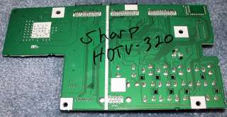 Sharp 32 Analog/signal Board KD999 for LC 32D43U TV  