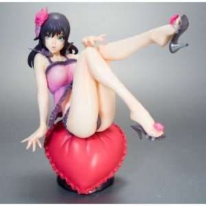  Shoko San 1/7 Scale PVC Figure (Pink/Red) Toys & Games