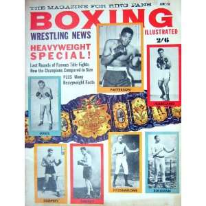    BOXING 1962 LOUIS DEMPSEY TUNNEY PATTERSON MARCIANO