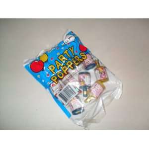  Party Poppers Confetti Rack Packs of 12 Poppers 