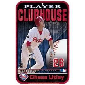 MLB Chase Utley Philadelphia Phillies Sign  Sports 