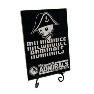  Milwaukee Admirals Logo Solid Marble Plaque Sports 