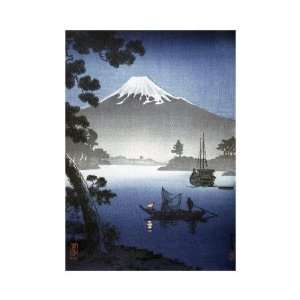  Japanese Print (Mount Fuji from Tagonoura) By Shinsei by 