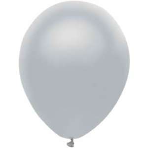  Shining Platinum, Partymate 12 Latex Balloon  72ct 