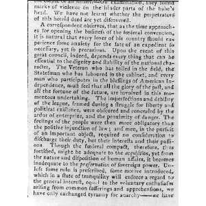   1787, Philadelphia, Constitutional Convention, article