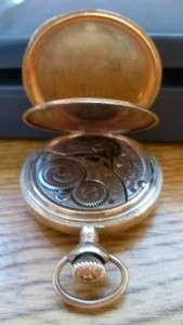 Vintage/Antique gold filled ELGIN pocket watch   RARE PIECE   marked 