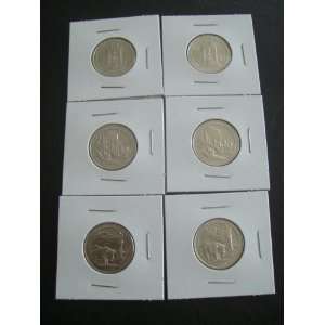  6 Uncirculated Quarter Coins Set Your Choice Everything 