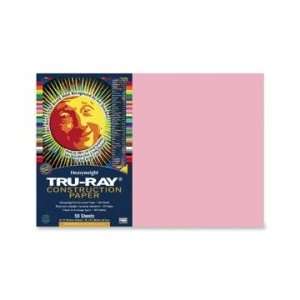  Tru Ray Construction Paper   Pink   PAC103044 Arts 