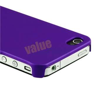   Snap on Case Cover+PRIVACY FILTER Film Guard for iPhone 4 4S  