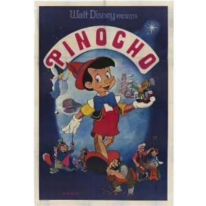 Pinocchio Movie Poster (11 x 17 Inches   28cm x 44cm) (1971) Argentine 