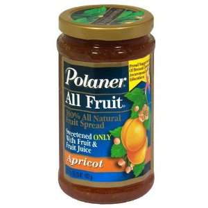 Polaner, Fruit Sprd Apricot, 15.25 OZ Grocery & Gourmet Food