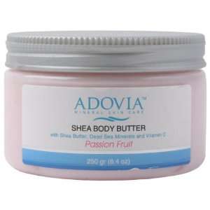  Adovia Mineral Shea Body Butter Passion Fruit 12 oz 