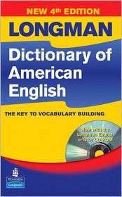 Longman Dictionary American English with CD Rom, (0132449773), Pearson 