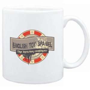 Mug White  English Toy Spaniel THE INVASION CONTINUES 