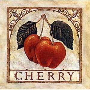   Fancy Cherry Finest LAMINATED Print Richard Henson 6x6