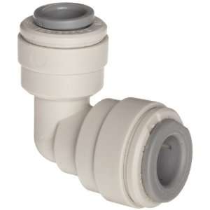 John Guest Acetal Copolymer Tube Fitting, Reducing Elbow, 1/2 x 3/8 