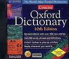 OXFORD CONCISE DICTIONARY 10TH EDITION [CD] 77708511152  