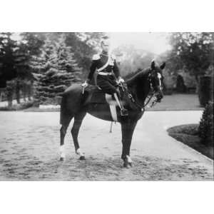Crown Prince of Germany, on horse, in uniform CREATED/PUBLISHED early 