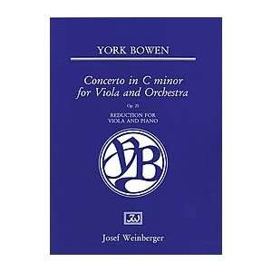  Viola Concerto in C Minor, Op. 25 Book