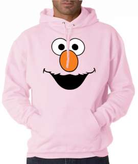 Elmo Face Sesame Street 50/50 Pullover Hoodie  
