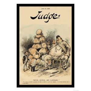  Judge Magazine Brice, Boodle and Cleveland Giclee Poster 