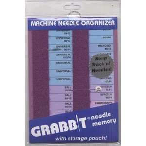   Grabbit Needle Memory Machine Needle Organizer Arts, Crafts & Sewing