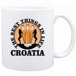   New  Croatia , The Best Things In Life  Mug Country