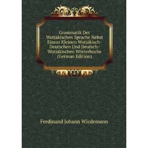   WÃ¶rterbuche (German Edition) Ferdinand Johann Wiedemann Books