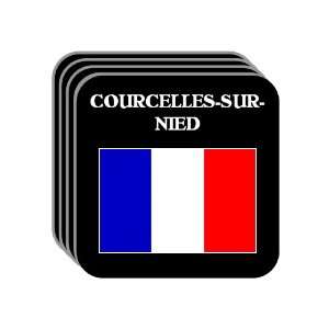  France   COURCELLES SUR NIED Set of 4 Mini Mousepad 