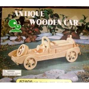  Antique Wooden Car 82806 Toys & Games