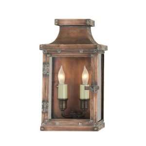 Visual Comfort CHO2150NC Chart House Bedford Small 2 Light 3/4 Lantern 