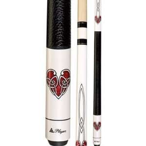  Players Coverted Heart Cue (weight21oz.) Sports 